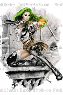 "Aphrodite" IX 
11x17 Limited Print 50qty