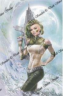 "Aphrodite V (Shaved)" 
11x17 Limited Print 50qty