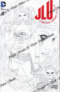"HQ SLCC Sketch" Justic League #1 sketch cover