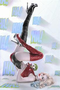 DC "Harley Quinn Eat Bang Kill Tour Ha" 11x17 Limited Print 50qty
