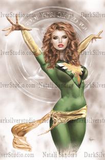 "Jean Grey the Phoenix" 11x17 Print