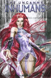 "Medusa" 
The Uncanny Inhumans