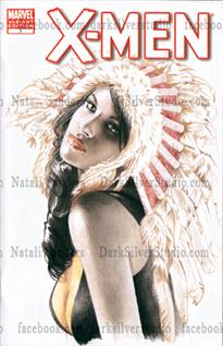 "Mirage" XMen #1, sketch cover