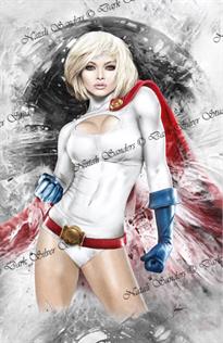 "Powergirl" 
11x17 Limited Print 50qty